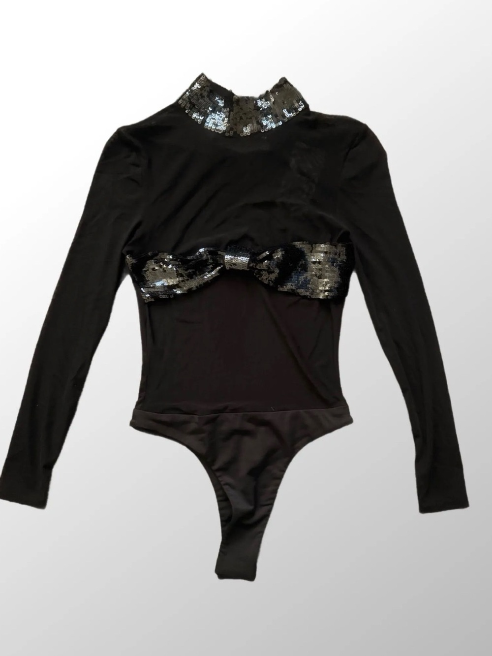 Retrofete Sequin Embellished Bodysuit